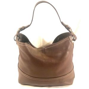 Brown Leather Coach Purse
